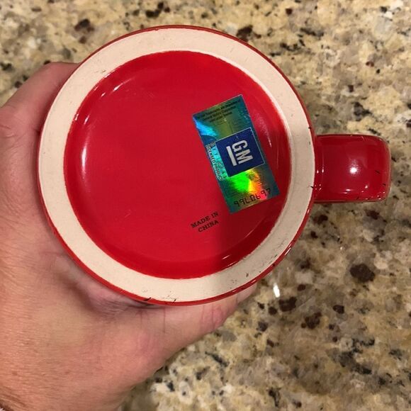 NWT National Corvette‎ Museum red black Ceramic Coffee Mug Cup Bowling Green KY - Picture 6 of 8